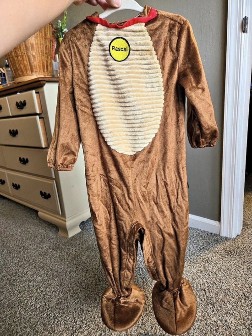 Spirit Lil Puppy Costume Brown Baby 12-18M